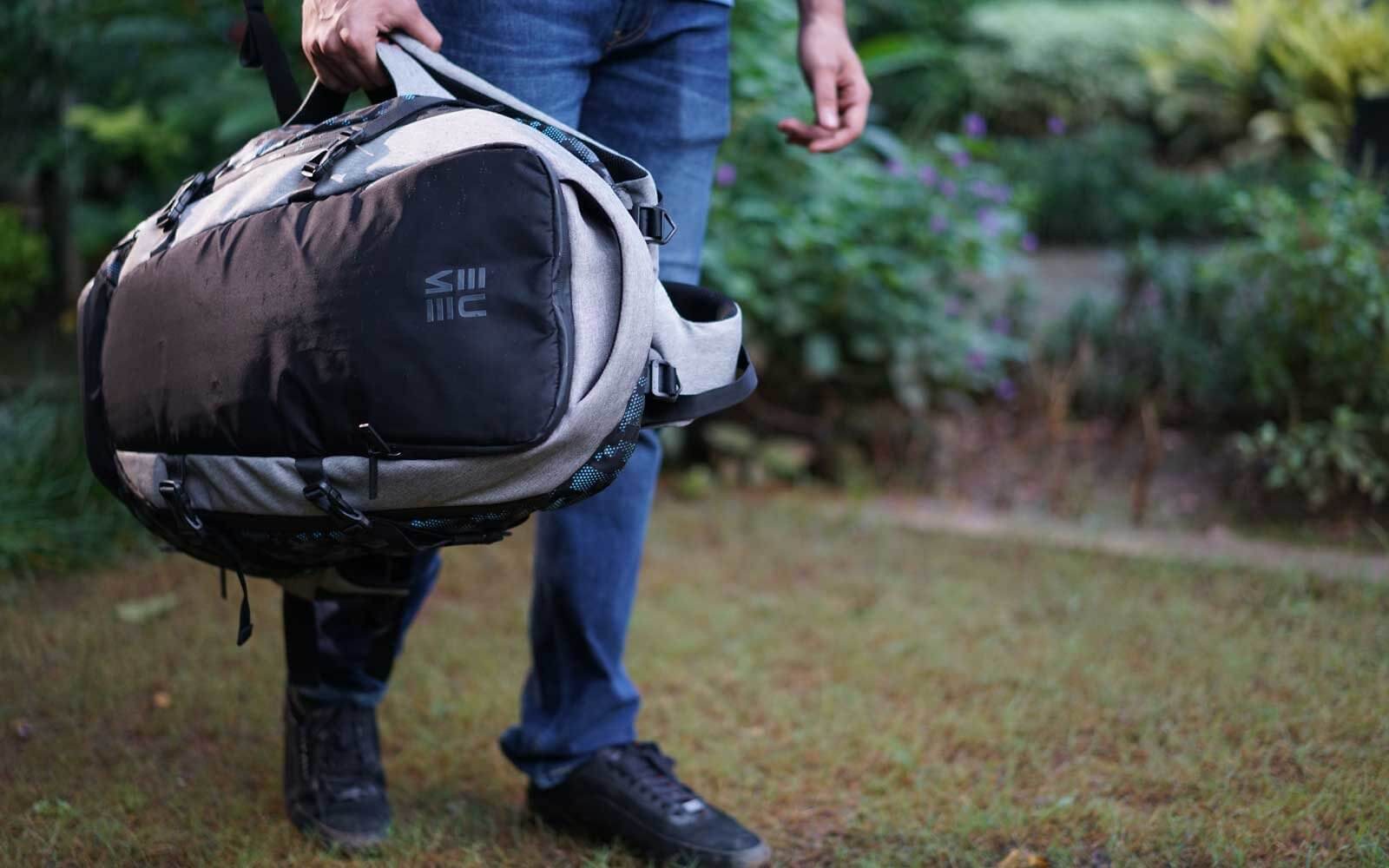 Eume Travel Backpack yang Bisa Lakukan Massage